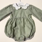 Preorder: Personalized Baby Girl & Baby Boy Seersucker Romper