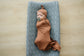 Rust Bamboo Stretch Swaddle