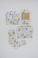 Dusty Blue Bunny Bamboo Cozy Set