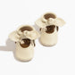 Birch Knotted Bow Baby Shoe