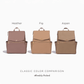 Heather Classic Diaper Bag II