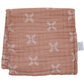 Just Peachy Muslin Burp Cloth