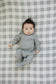 Coastal Plaid Muslin Crib Sheet