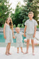 Palm Tree Linen Dress