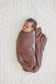 Plum Bamboo Stretch Swaddle