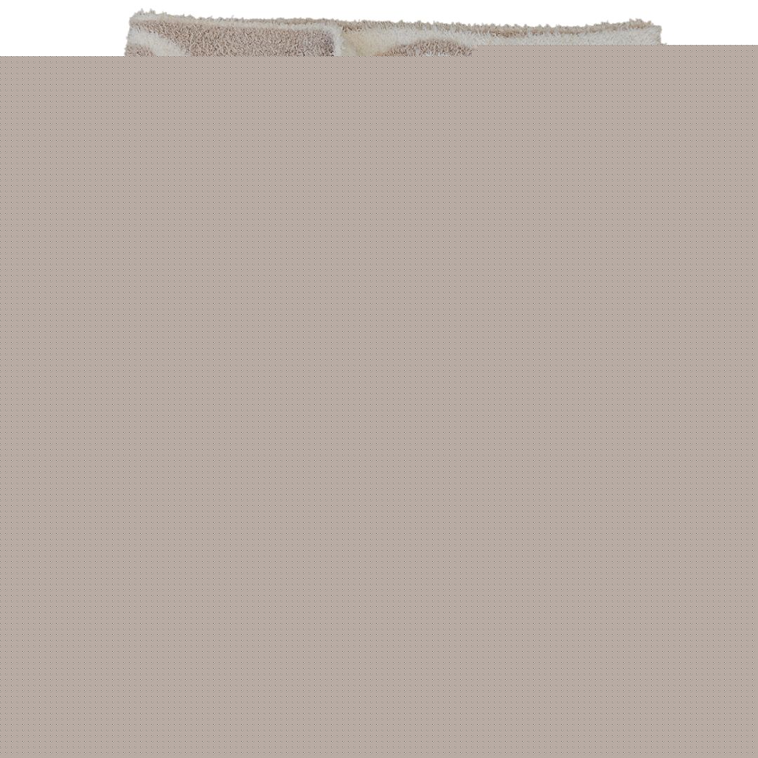 Taupe Rainbow Plush Blanket