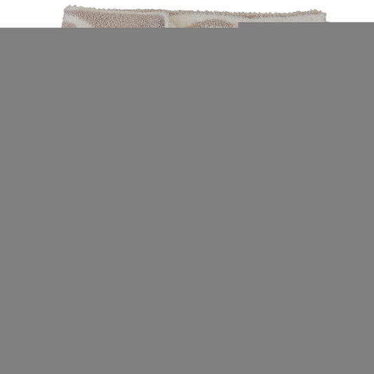 Taupe Rainbow Plush Blanket