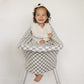 Light Green Checkered Bamboo Multi-Use Cover