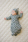 Southwest Aztec Ribbed Bamboo Knot Gown