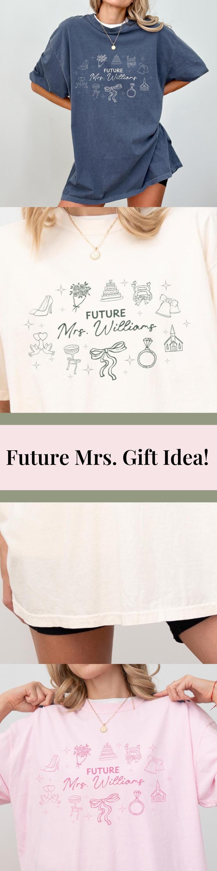 Custom Future Mrs Shirt Comfort Colors Custom Future Mrs T Shirt