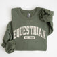 Personalized Equestrian Sweatshirt For Horse Lovers