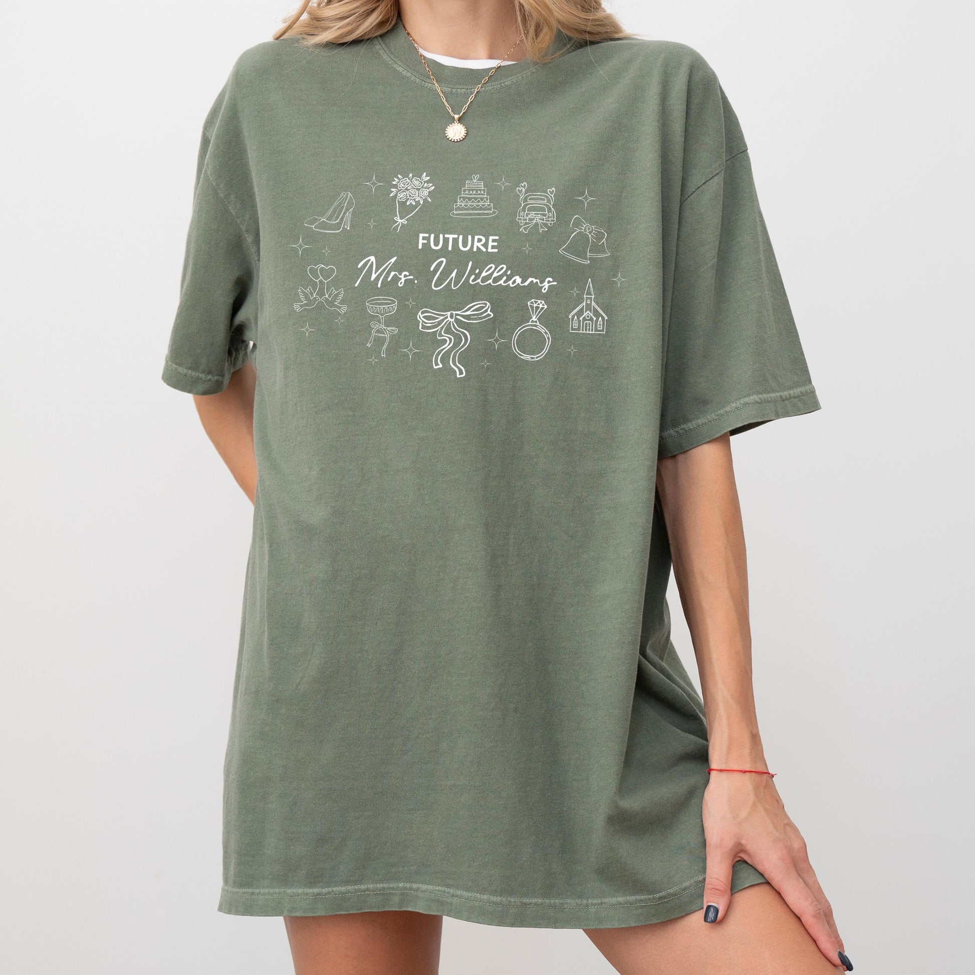 Wedding Tee Engagement Party Gift Idea Bridal Shower