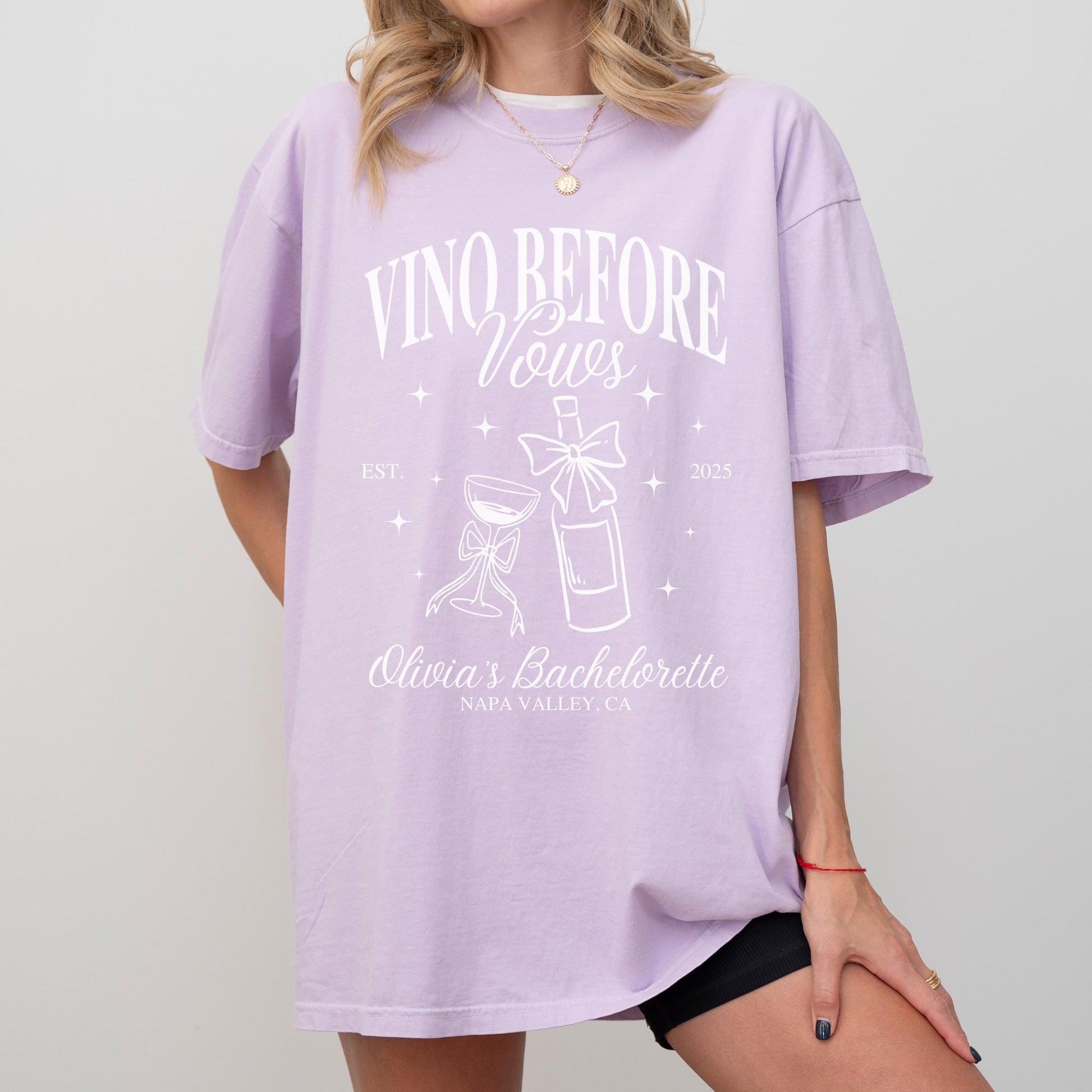 Bachelorette Shirts Winery Girls Trip Wine Tasting Matching Tee