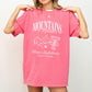 Personalized Mountains And Martinis Bachelorette Shirt Custom Mountain Theme Bridal Party Matching Shirts Cabin Crew Group Tee Bach Party
