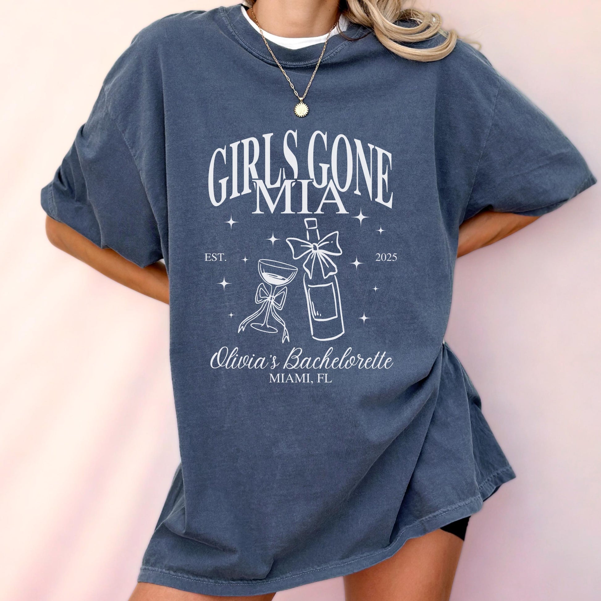 Custom Miami Bachelorette Party Shirts Bride Tribe Beach Weekend Shirts Girls Trip T Shirts Coastal Bachelorette Gifts Tropical Bach Tees