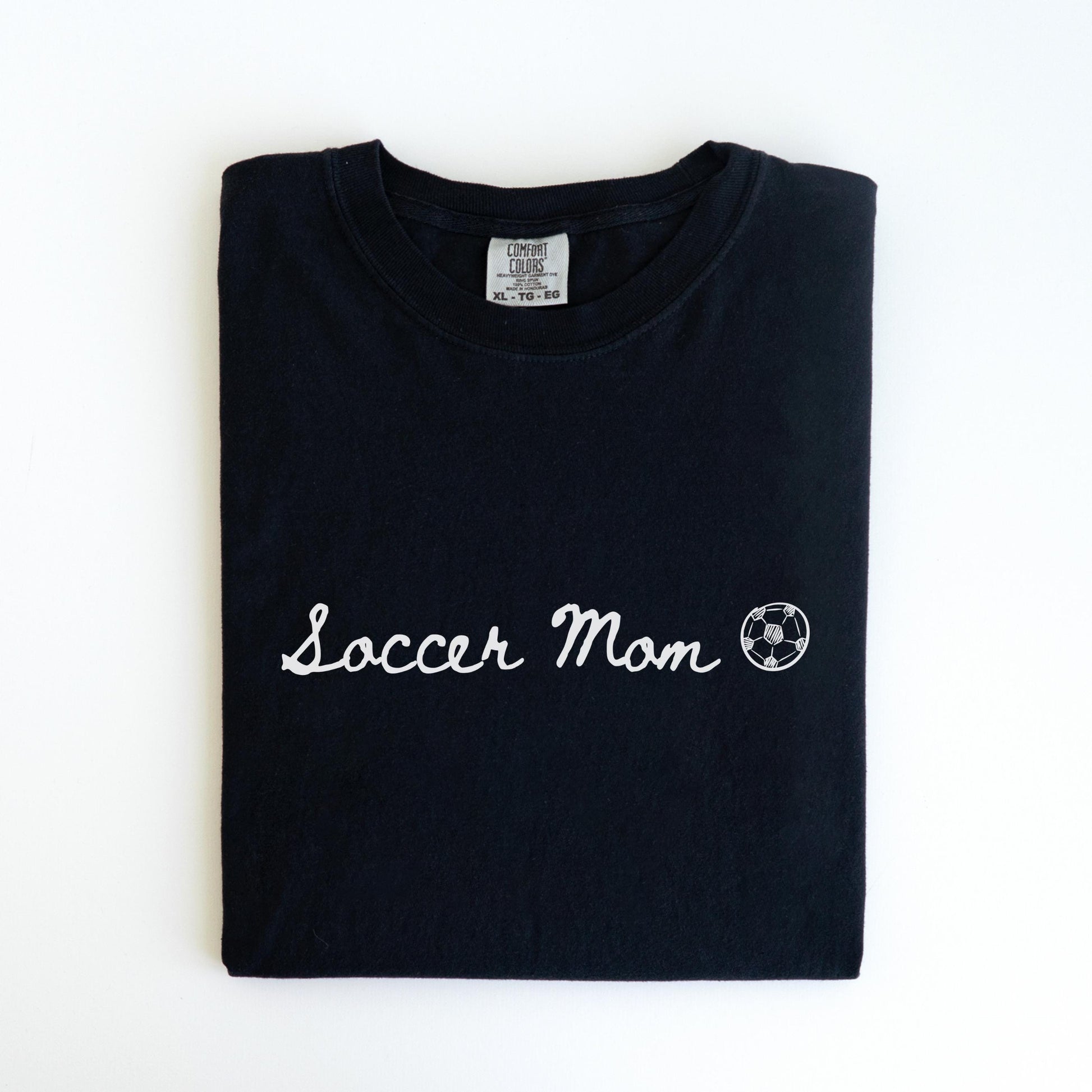T shirt for Game Day Casual Soccer Mom Oversized Tee Shirt For Team Support