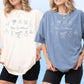 Custom Just Married Shirt With Last Name For Bride Airport Outfit Honeymoon Tee Airplane Mrs T Shirt Personalized Wedding Gift Idea For Wife