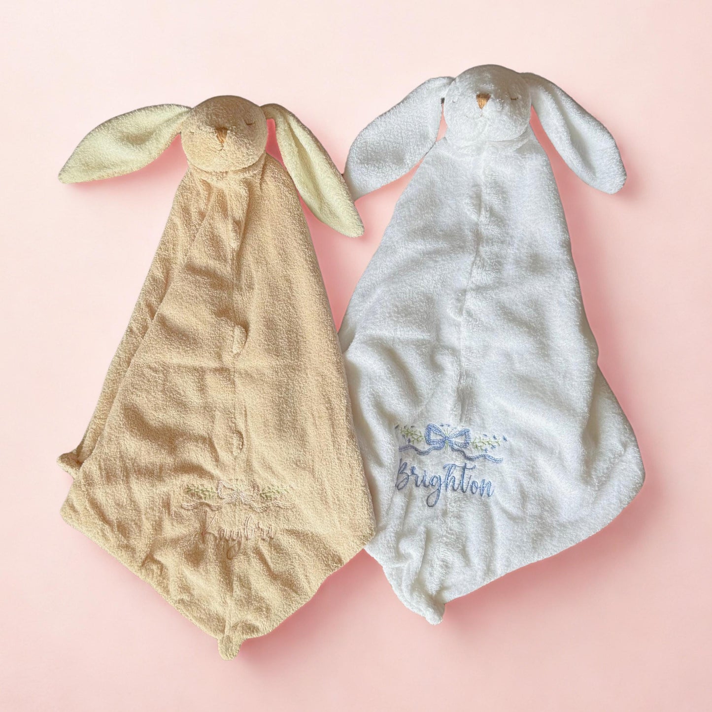 Personalized Monogram Baby Shower Gift Girl Birthday Idea Baby Heirloom Name Keepsake Gift Idea Embroidered Lovey Toddler Birthday Present