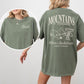 Personalized Mountain Bachelorette Trip Shirt Idea Mountains And Martinis Bachelorette Theme Tee Comfort Colors Custom Bridesmaid T Shirt