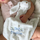 Personalized Baby Lovey Custom Name Blanket Embroidered Infant Gift Newborn Comfort Toy Security Snuggle Animal Baby Shower Present Keepsake