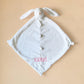 Personalized Baby Lovey Custom Name Blanket Embroidered Infant Gift Newborn Comfort Toy Security Snuggle Animal Baby Shower Present Keepsake