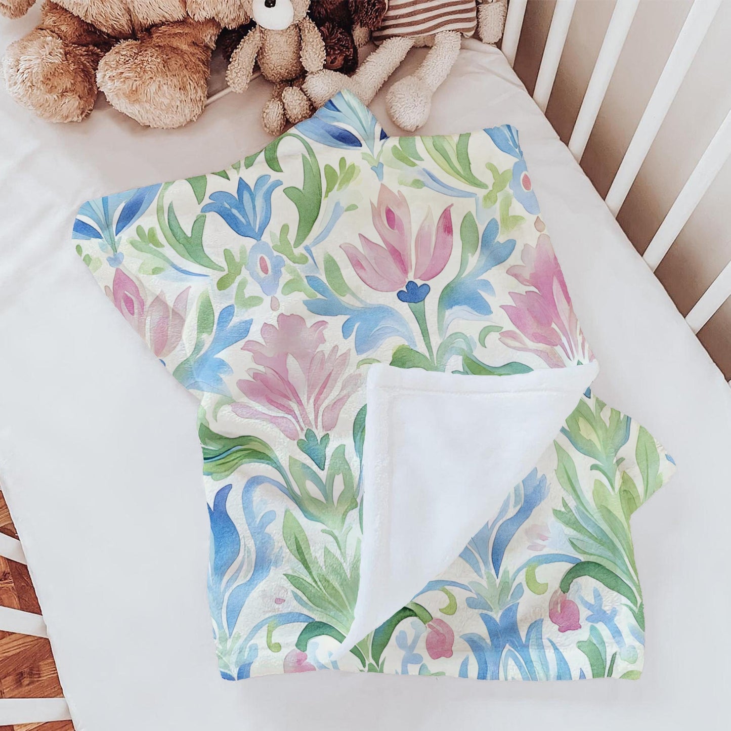 Personalized Baby Name Blanket Gift Idea Baby Shower Custom Blanket First Birthday Gift Idea Toddler Girl Room Decor Grandmillenial Baby