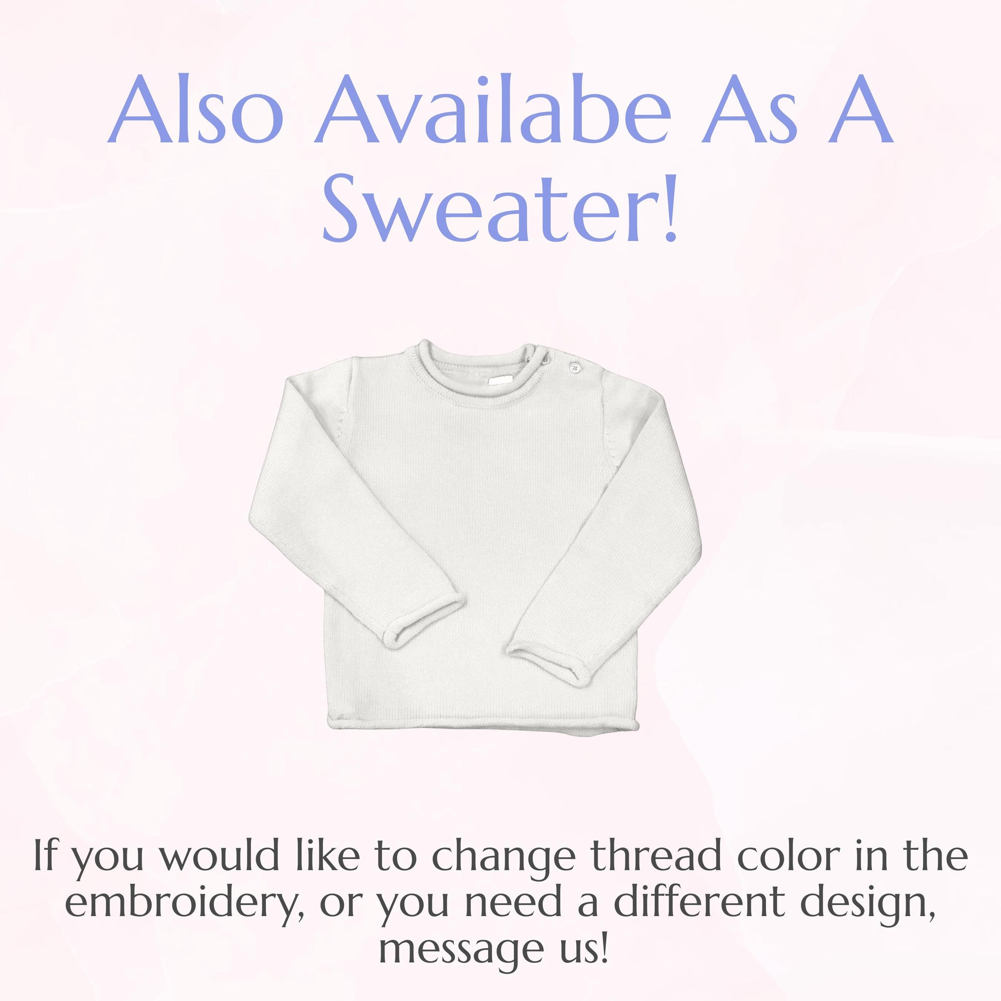 Custom Embroidered Name Shirt Personalized Sweater Baby Name Announcement Newborn Girl Gift Idea Baby Shower Present Keepsake Hospital Gift