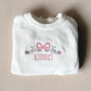 Custom Embroidered Name Shirt Personalized Sweater Baby Name Announcement Newborn Girl Gift Idea Baby Shower Present Keepsake Hospital Gift