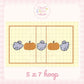 Ghost Embroidery File Halloween Pumpkin Digital Download For Embroidery Machine Boys Halloween Design Embroidery Download 5x7 Hoop 4x4 Hoop