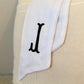 Personalized Embroidered Wreath Sash Initial New Last Name Gift Idea House Warming Party Gift Hostess Embroidery Keepsake Wreath Home Decor