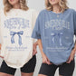 Personalized Something Blue Before I Do Bachelorette Shirts Custom Blue Bachelorette Party Matching Tee Comfort Colors Bow Themed Bach Idea