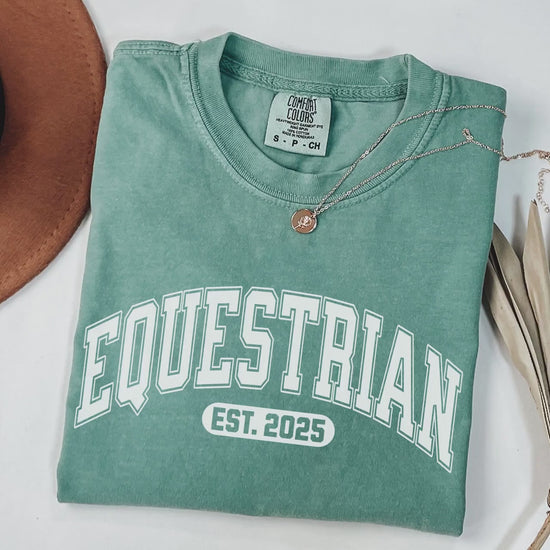 Personalized Equestrian Shirt For Horseback Riders Gift For Horse Lover Custom T Shirt For Horse Rider Oversized Tee For Horse Owner Shirt